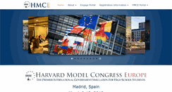 Desktop Screenshot of hmceurope.org